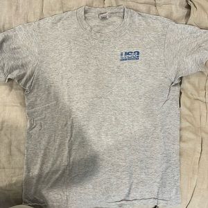 Vintage Gray Table Tennis T Shirt